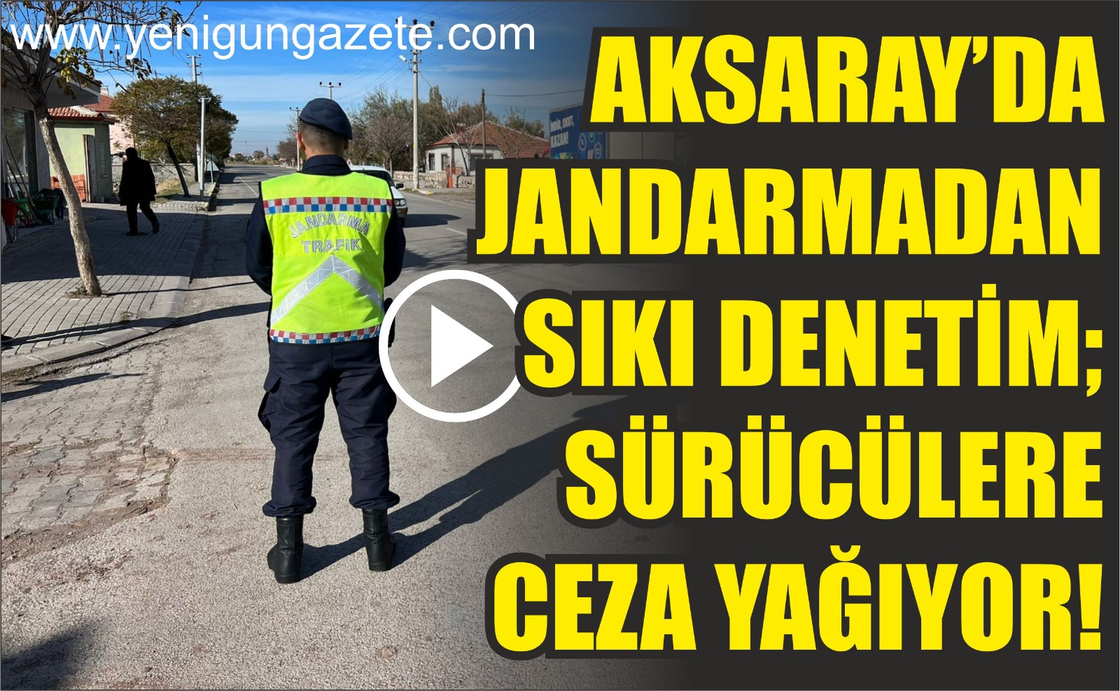 Aksaray Jandarması Motosiklet sürücülerine