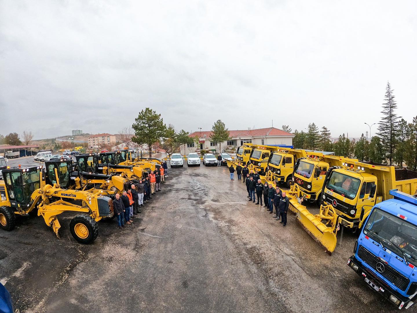 Aksaray Valiliği kış hazırlıklarının