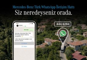 Mercedes-Benz Türk, WhatsApp İletişim hattı açıldı