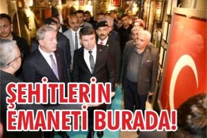 Şehitlerimizin en kıymetli emanetleri burada…!