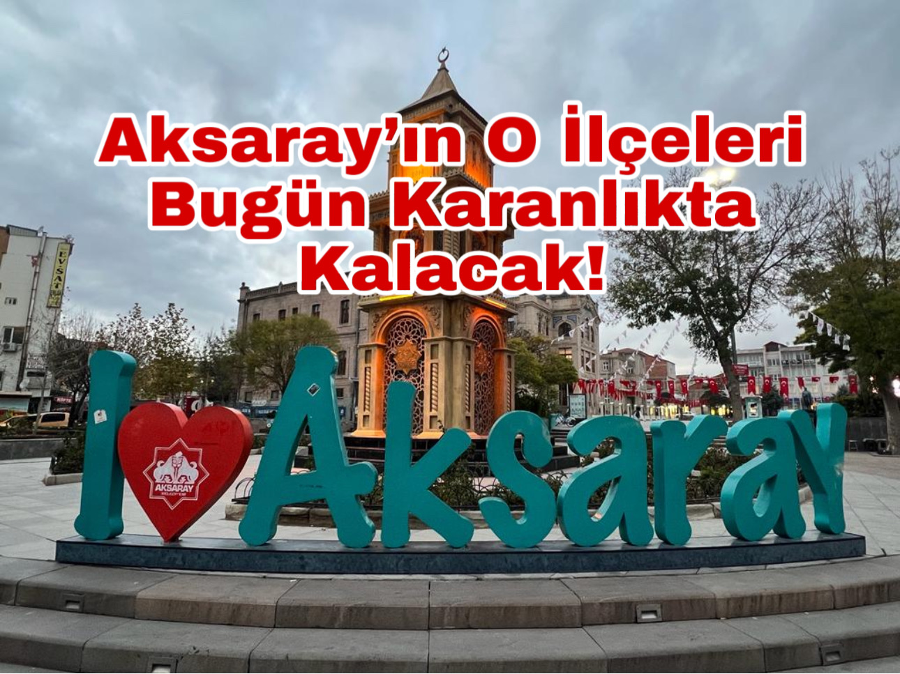 Aksaray’da planlı bakım çalışmaları