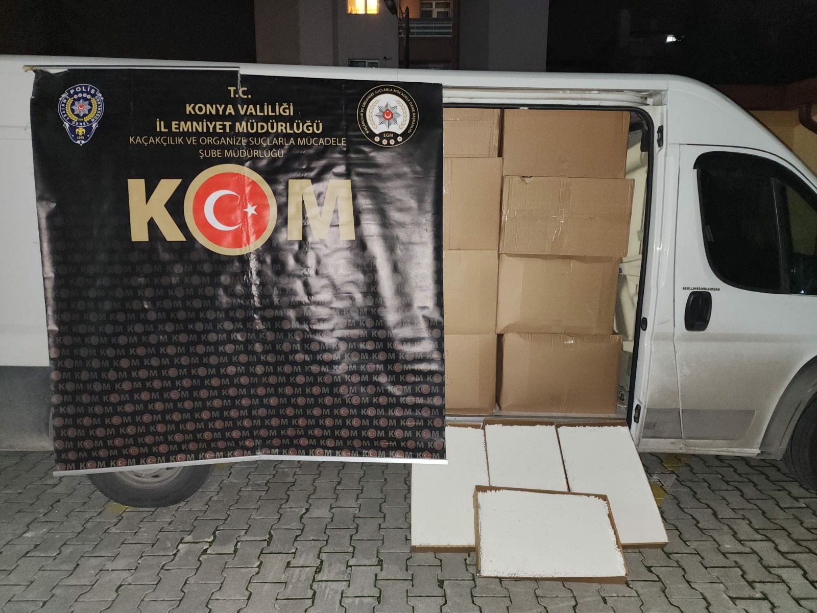 Konya’da kaçakçılık operasyonlarında 8