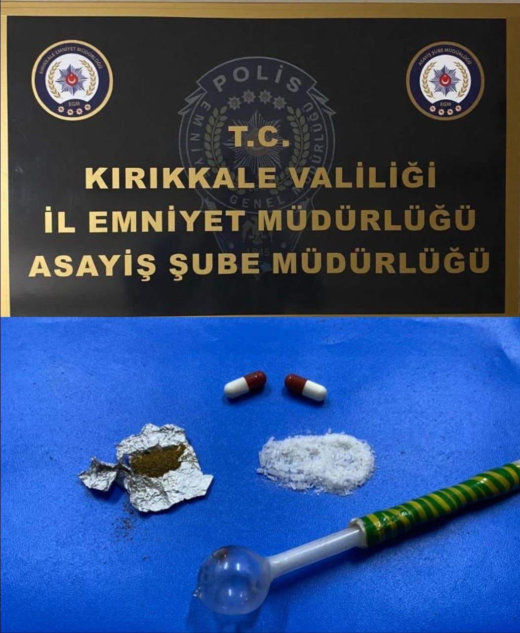 Kırıkkale’de polis ekipleri şok