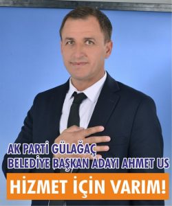 Gülağaç ilçesinin beklediği aday! Ahmet Us, hizmet için hazırım, kararlıyım…..