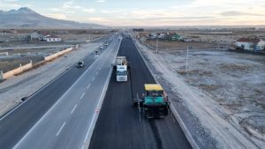 Aksaray OSB yolu asfaltlanıyor; Trafik akıcı hale geliyor!