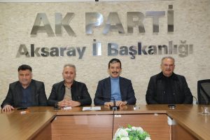 AK Parti Aksaray İl teşkilatı Haftalık Olağan İl Yönetim Kurulu toplantısını yaptı