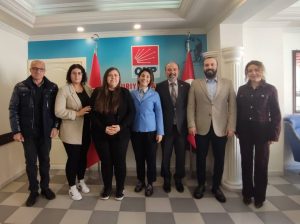 Aksaray Cumhuriyet Halk Partisine iki önemli ziyaret gerçekleşti