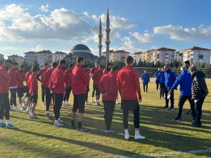 Aksaray Belediyespor, Düzcespor karşılaşması hazırlıklarını sürdürüyor