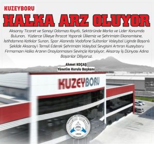 Kuzeyboru halka arz oluyor