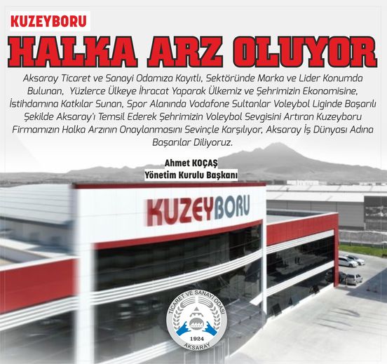 Aksaray Organize Sanayi Bölgesinde