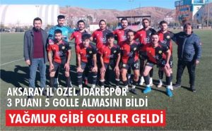 Şehitlerimiz unutulmadı! iki maçta 19 gol atıldı