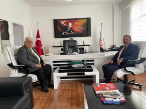 Rektör Arıbaş’tan İl Müdürü Aktürk’e ziyaret