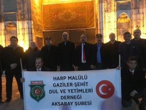 Aksaray’da sabah namazı buluşması etkinliğinde şehitler yad edildi