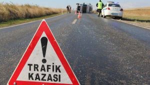 Trafik kazasında 1 polis hayatını kaybetti, biri polis 2 kişi yaralandı