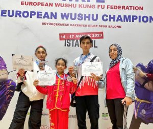 Aksaraylı genç sporcular, Wushu Avrupa Şampiyonasında parladı!