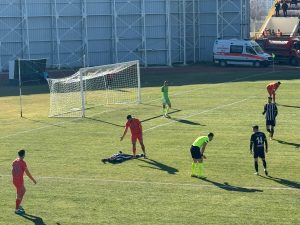 Aksarayspor maçının ilk yarısında iki gol var