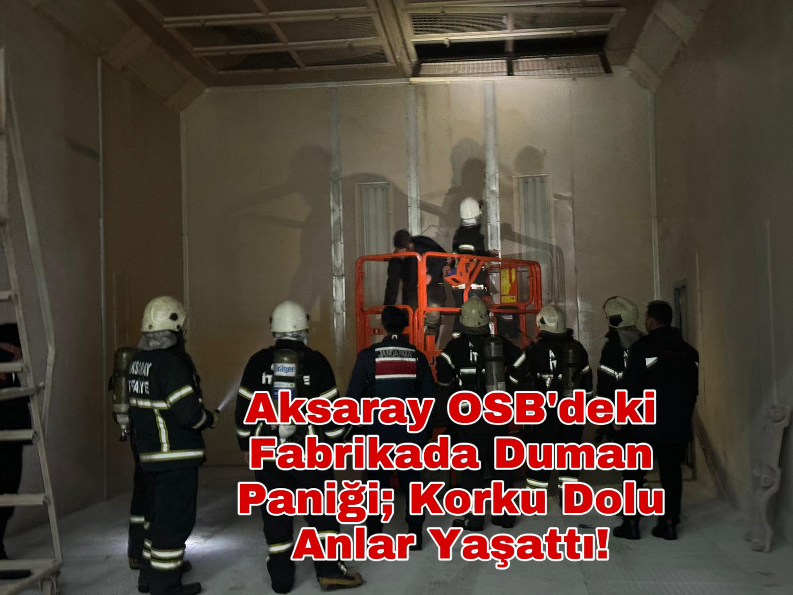 Aksaray OSB Bölgesindeki bir