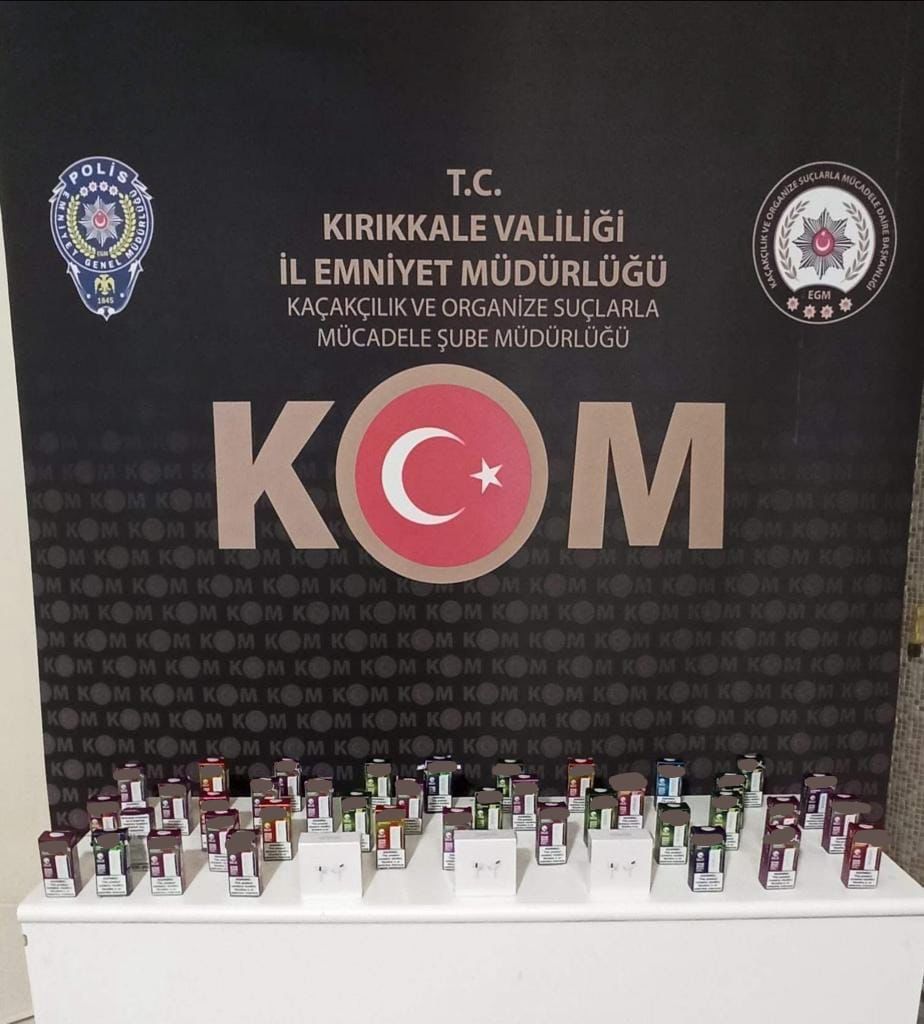 Kırıkkale’de polis ekiplerince kargo