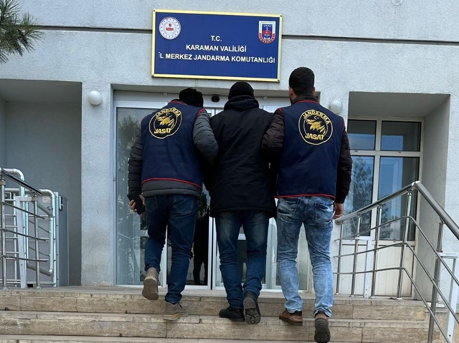 Karaman’da çeşitli suçlardan aranan