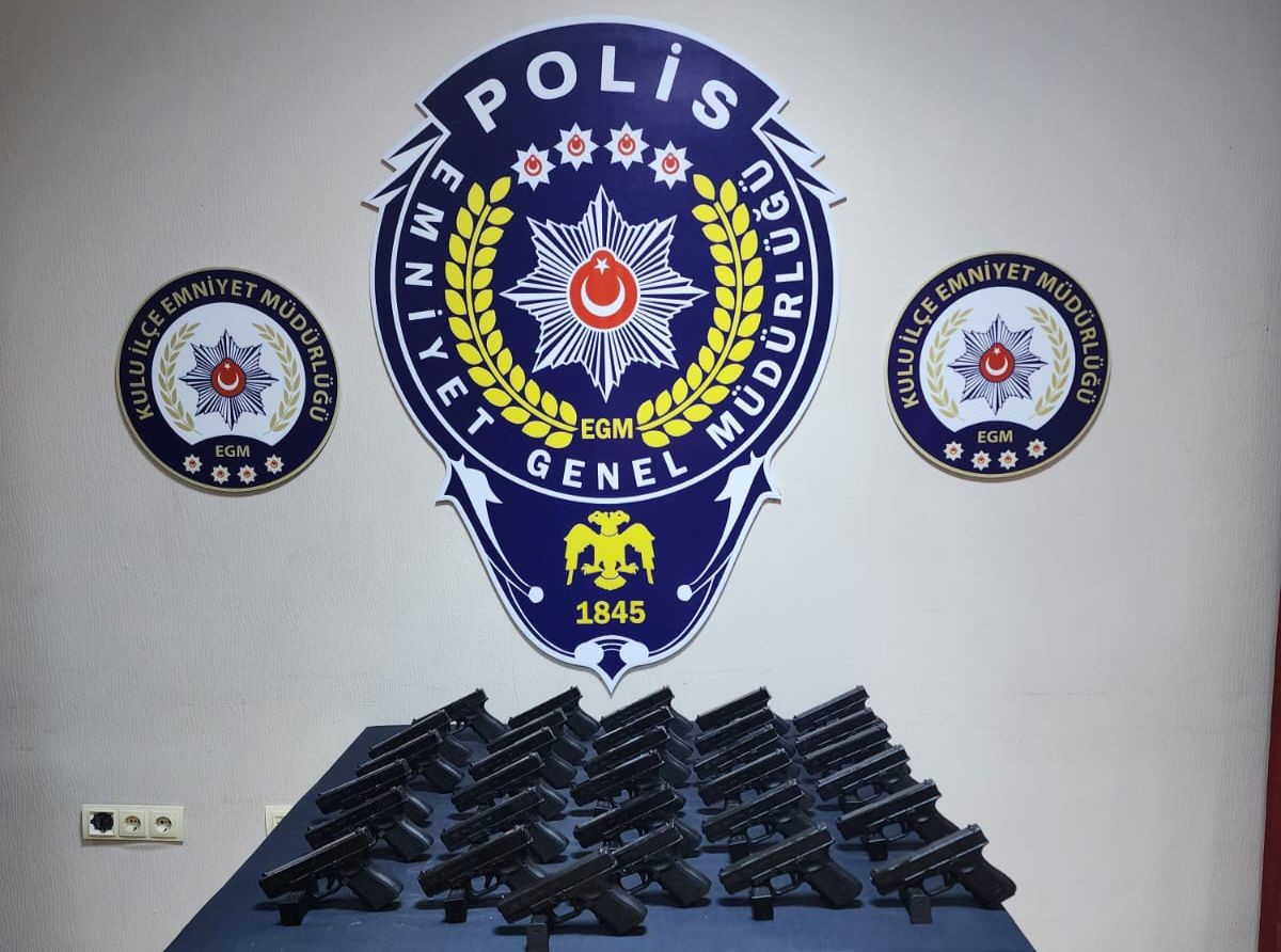 Konya’nın Kulu ilçesinde, polis