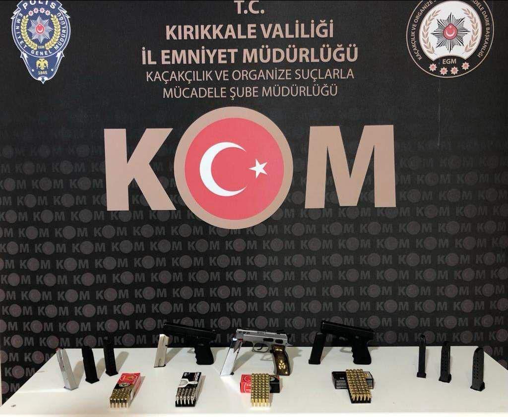 Kırıkkale’de polis ekiplerince iki