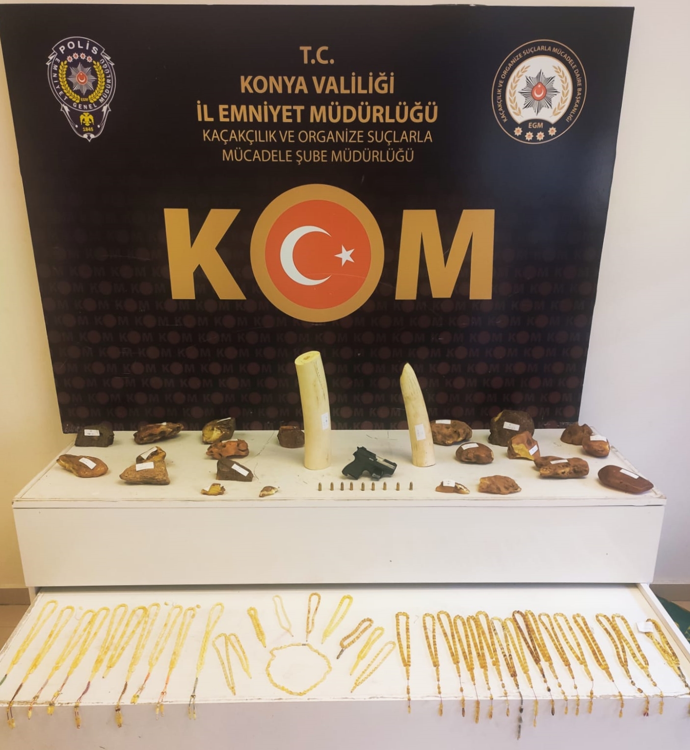 Konya’da düzenlenen kaçakçılık operasyonlarında