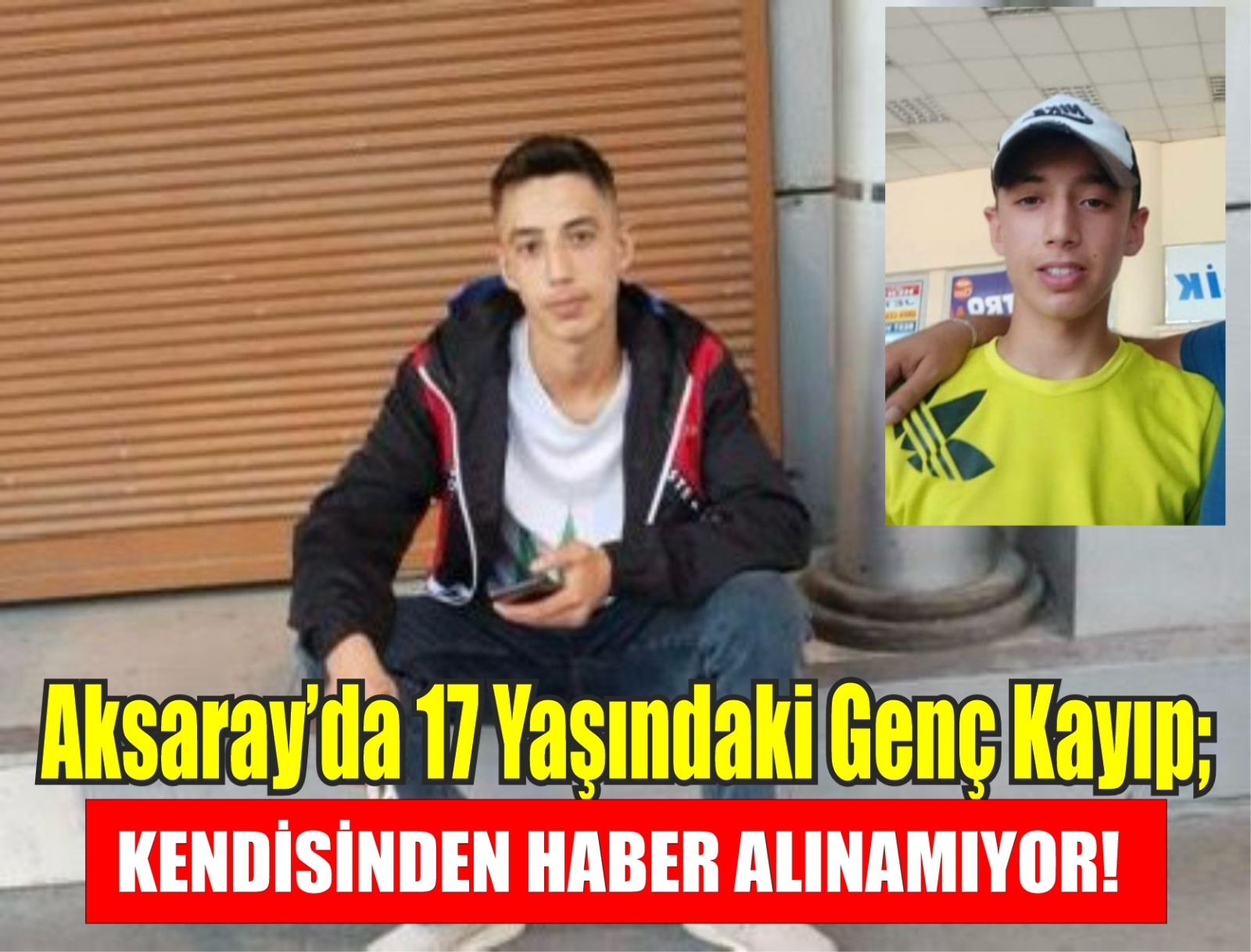 Aksaray’da 17 yaşındaki genç