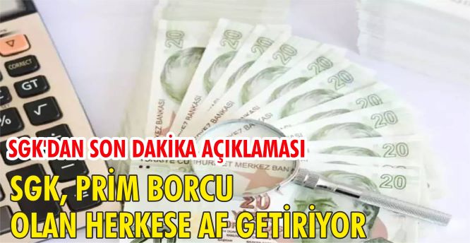 SGK’dan son dakika açıklaması!