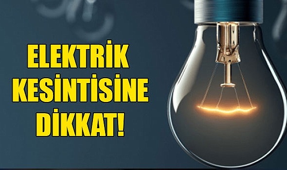 Aksaray’da Elektrik Kesintisi Alarmı;