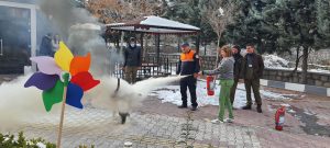 AFAD, Güzelyurt ilçesinde yangın önleme eğitimi verdi