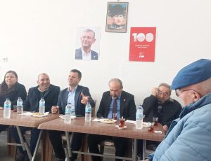 CHP Aksaray heyeti;Seçim hazırlıkları kapsamında Saratlı’da!