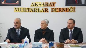 MHP’den Aksaray Muhtarlar Derneği ziyareti; muhtarın talepleri masaya yatırıldı