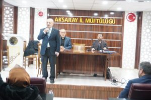 Aksaray’da Umre gidecek 185 kişiye seminer düzenlendi