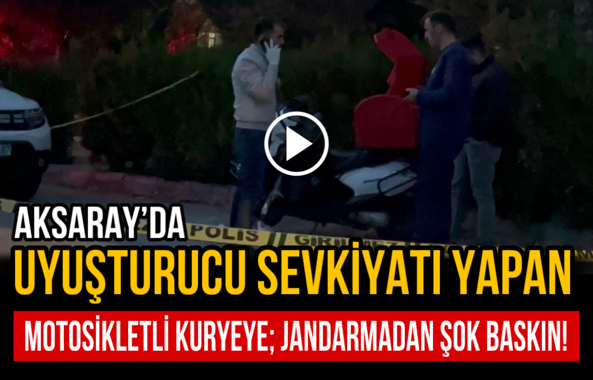 Aksaray’da Uyuşturucu sevkiyatı yaptığı