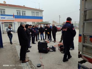 Aksaray’da muhtarlar afet farkındalığı için uygulamalı eğitim aldı