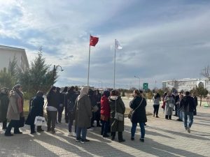 Aksaray’da Deprem Anı Tatbikatı;KYK Yurtları Tahliye Edildi!