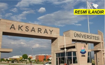 İHALE DUYURUSU  AKSARAY ÜNİVERSİTESİ