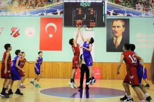 Basketbol şampiyonası heyecanı Aksaray’da başladı