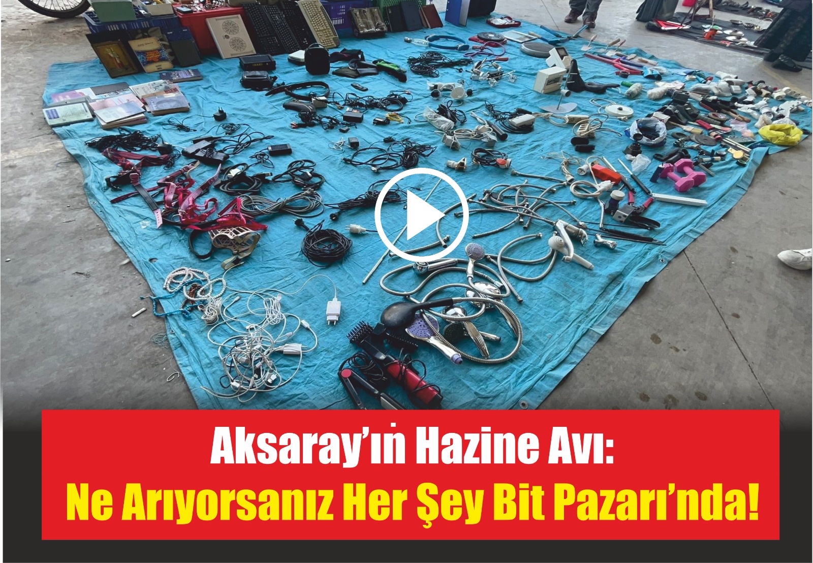 Aksaray’da Salı Pazarında Çarşamba