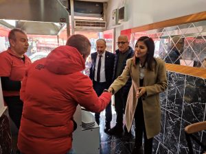 Cumhuriyet Halk Partisi Adayı Yıldırım, Eski Sanayi Caddesi’nde