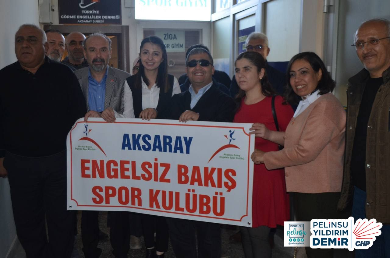 Cumhuriyet Halk Partisi Aksaray Belediye Başkan Adayı Pelinsu Yıldırım Demir,