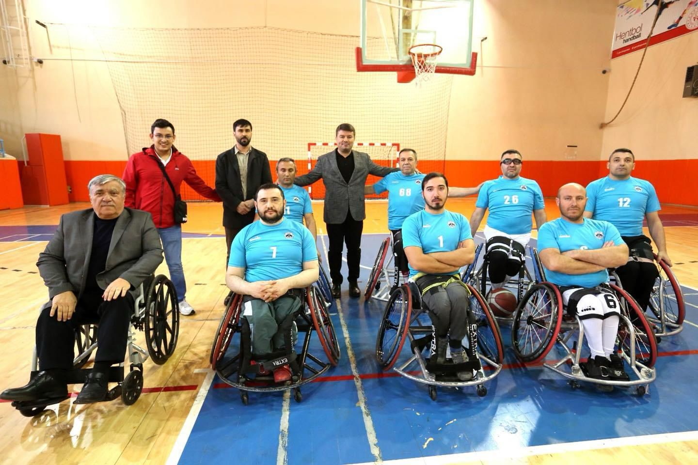 &nbsp; Aksaray’ın gururu, Bedensel Engelliler Tekerlekli Basketbol Takımı, Türkiye Basketbol