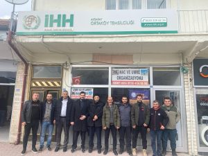 İHH Arama Kurtarma Yetkilileri Ortaköy İlçe Teşkilatını Ziyaret Etti