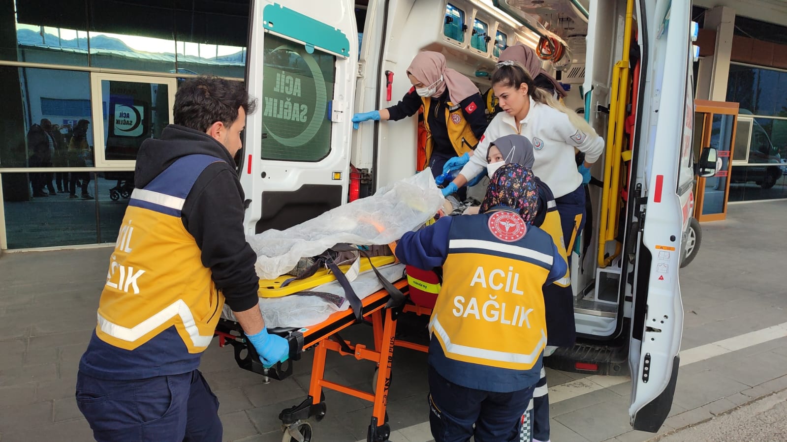 Konya’nın Seydişehir ilçesinde devrilen