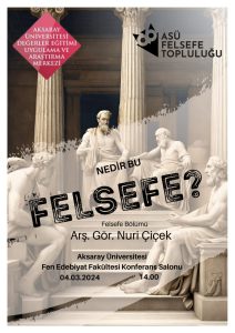 ASÜ’de “Nedir Bu Felsefe?” isimli program düzenleniyor