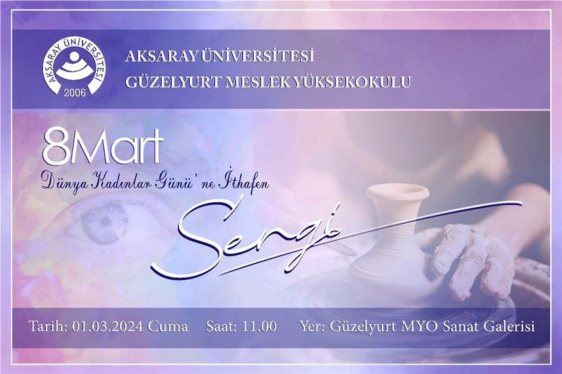Aksaray Üniversitesi Güzelyurt Meslek Yüksek Okulu’ndan 8 Mart Dünya Kadınlar