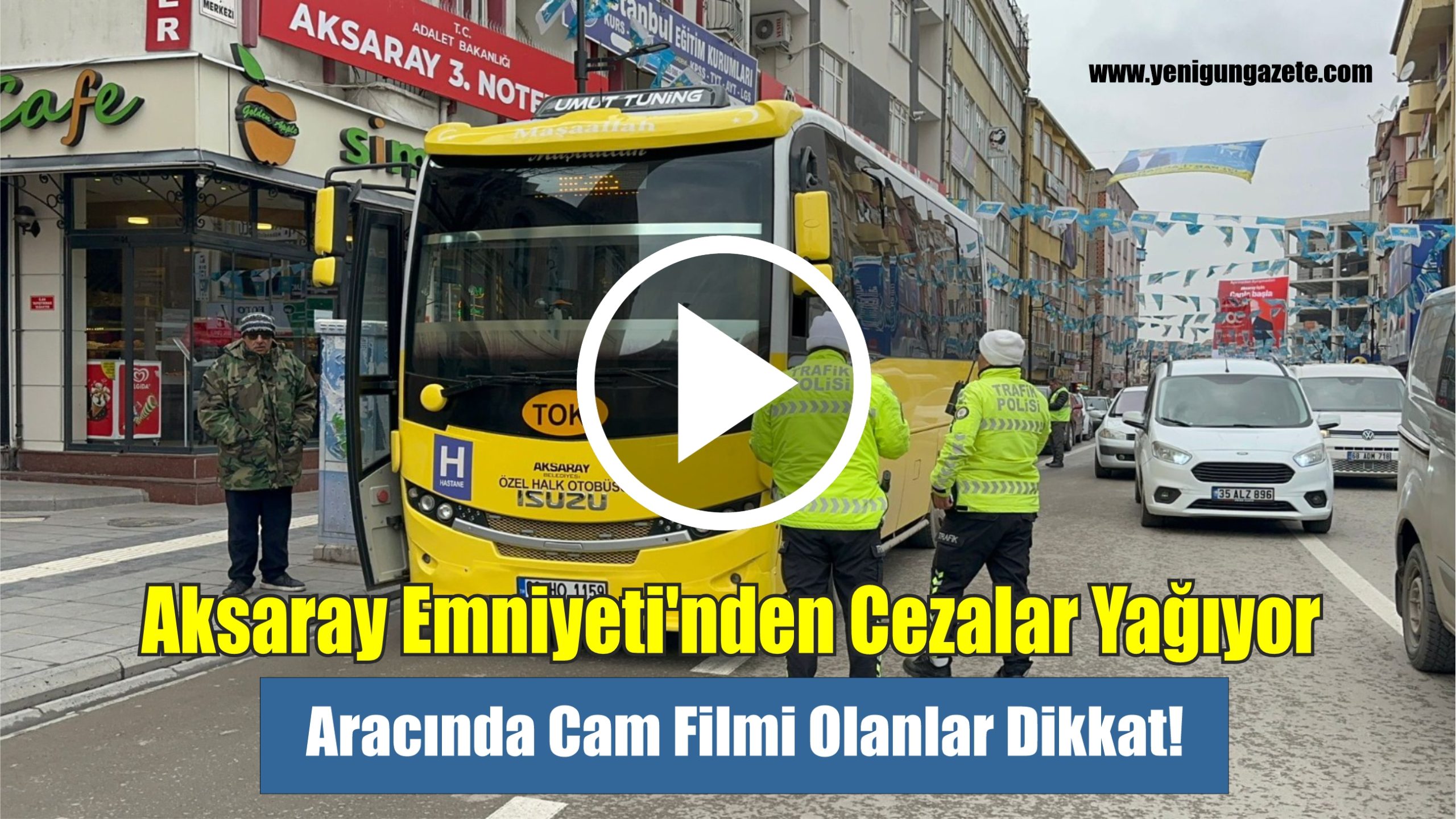 Halk Otobüsleri ve Bireysel Araç Sahiplerine Yönelik Kalın Cam Filmi