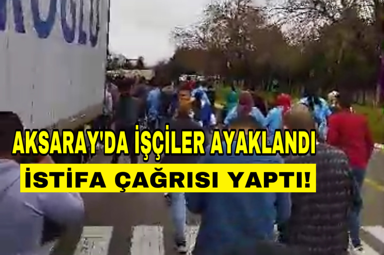 Aksaray’da Sendikanın haklarını savunmadığını