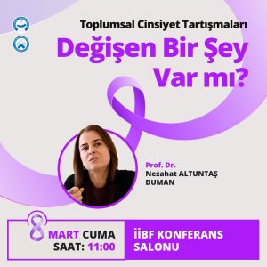 ASÜ’de 8 Mart Kadınlar Günü için konferans düzenlenecek