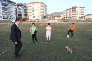 Aksaray Beldiye Başkanı O Maçta Sahaya İndi; Kıyasıya Maç Yaptı!